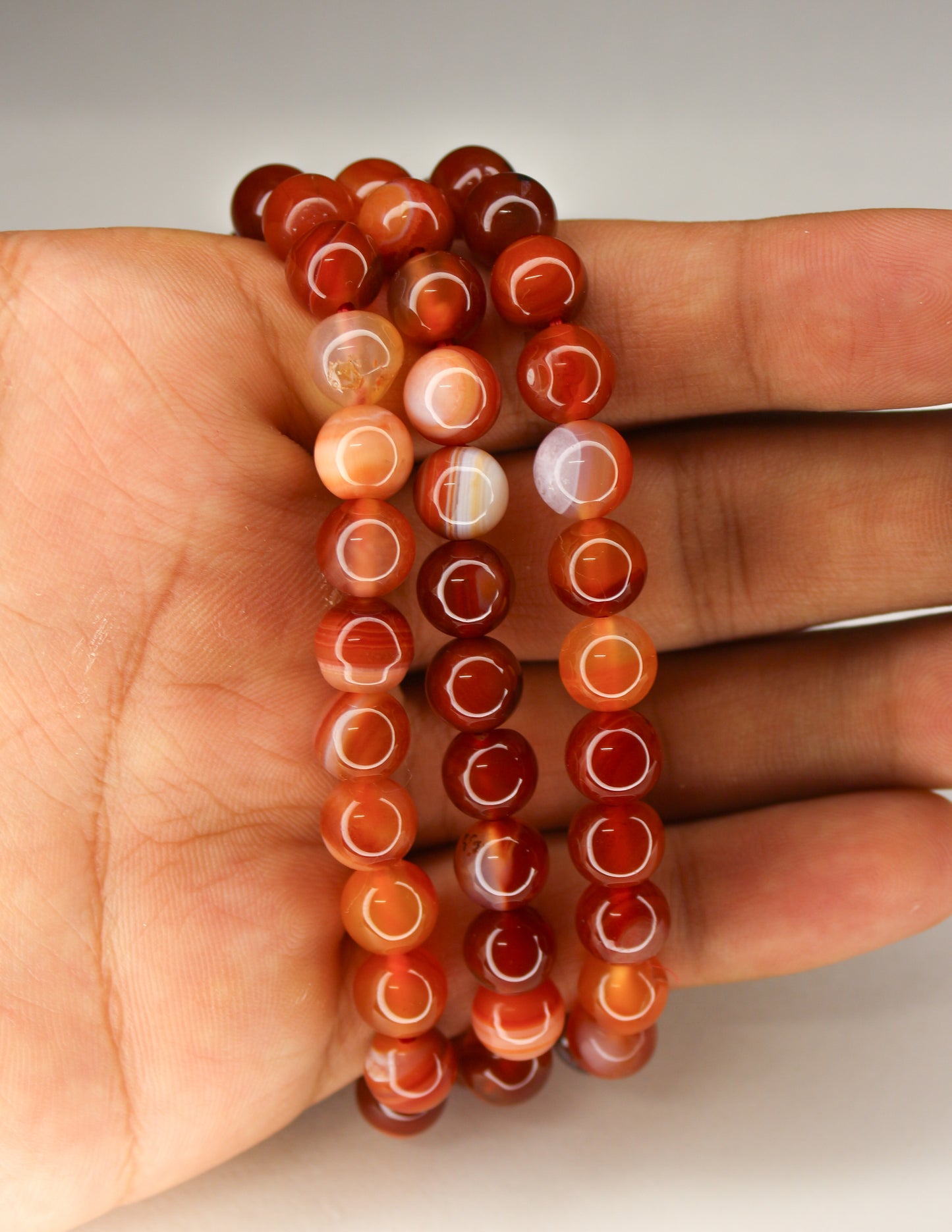 Red sulemani stone bracelet