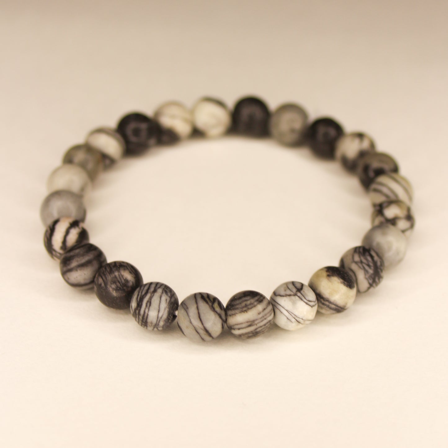 Black Stripe Jasper Bracelet