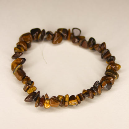 Tiger Eye chip bracelet